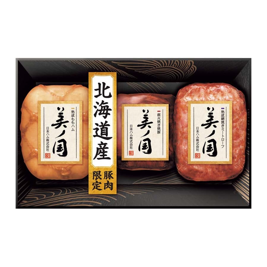【２５年お歳暮】日本ハム　北海道　プレミアム　美ノ国　ＵＫＨ－４９【注文期限１２月１４日】