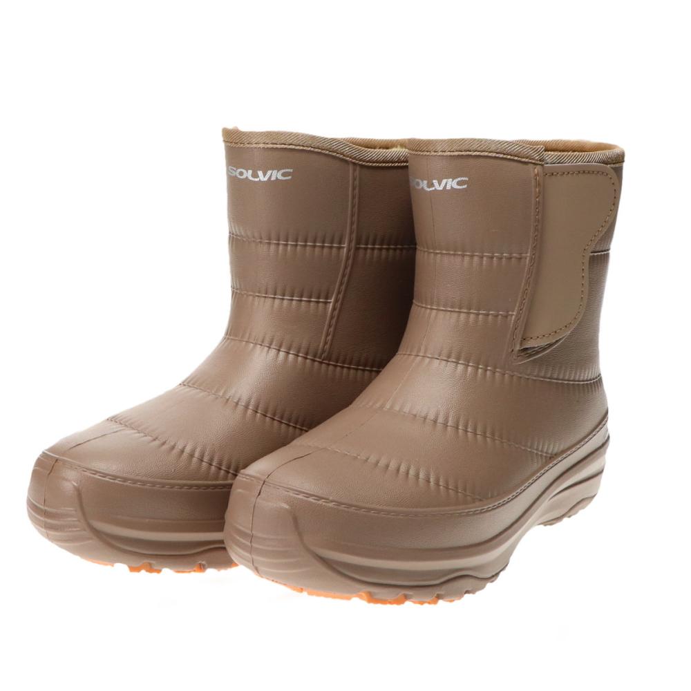 ＳＯＬＶＩＣ（ソルビック）　かる～い防寒防水ブーツ　婦人　ベージュ　Ｌ　２４．５～２５ｃｍ　Ｋ２３