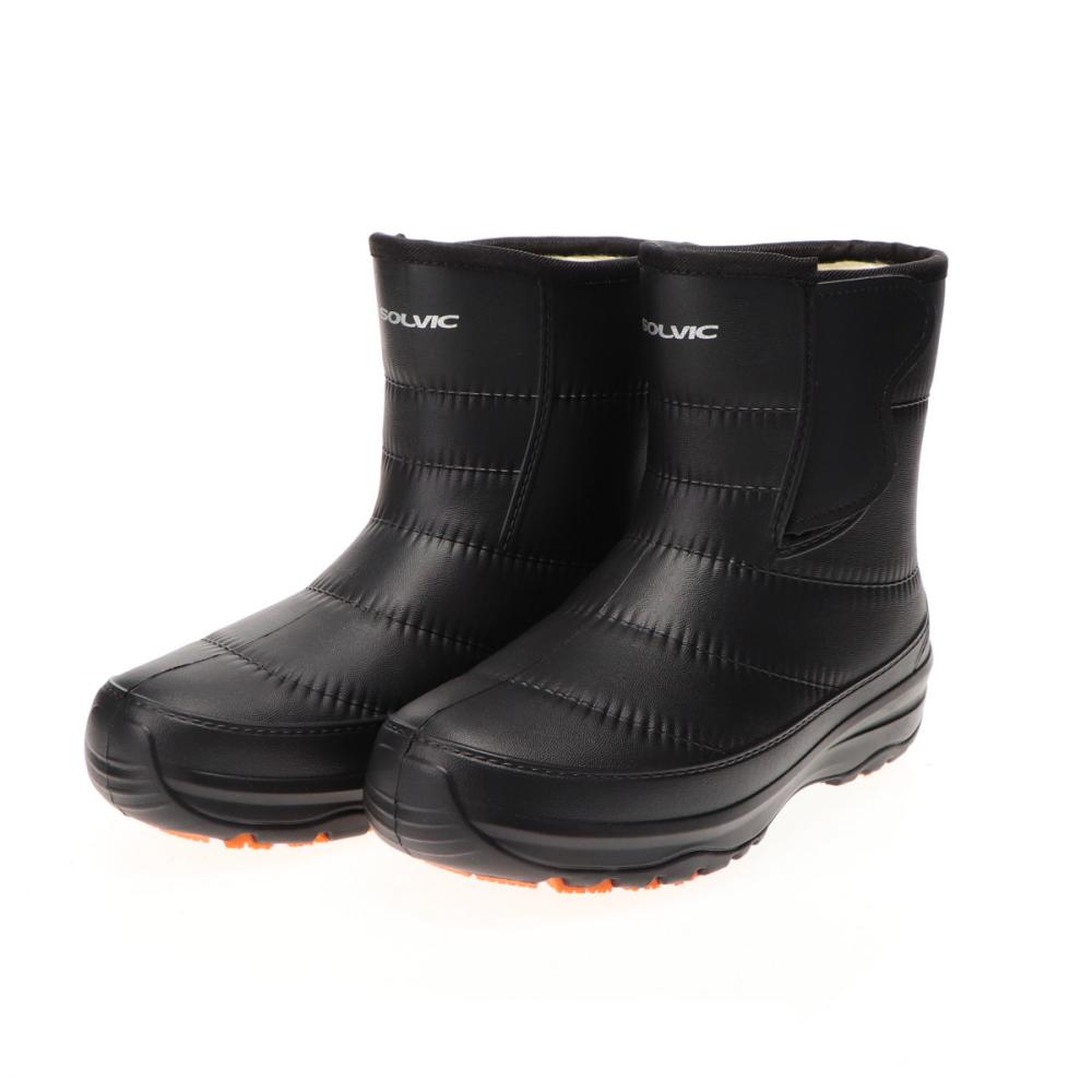 ＳＯＬＶＩＣ（ソルビック）　かる～い防寒防水ブーツ　婦人　ブラック　Ｌ　２４．５～２５ｃｍ　Ｋ２３