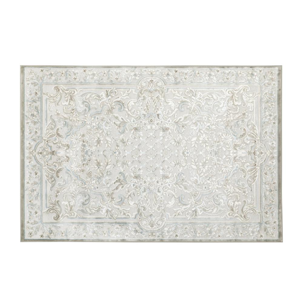 アテーナライフ　モケットラグ　オルデンブルクグレー　１３５×１９５ｃｍ