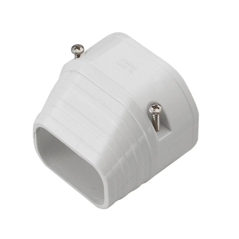 因幡（イナバ）　スリムダクトＬＤ　端末カバー　（機器接続部用）　５個セット　ホワイト　ＬＤＥＮ７０Ｗ－０５Ｐ