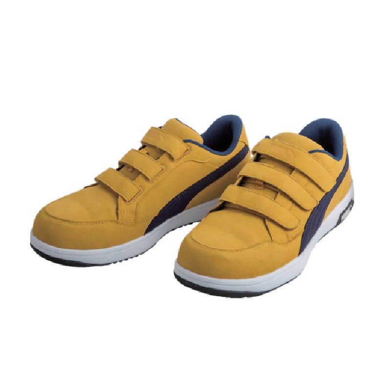 ＰＵＭＡ　安全靴　エアツイスト２．０　キャメル　ローカット　フック＆ループ　２６．０ｃｍ