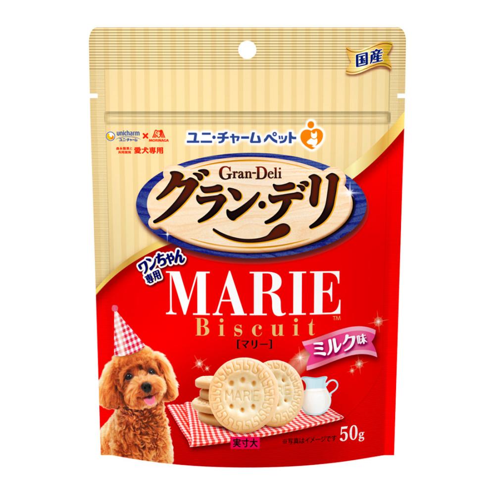 ユニ・チャーム　グラン・デリ　ワンちゃん専用マリービスケット　ミルク味　５０ｇ