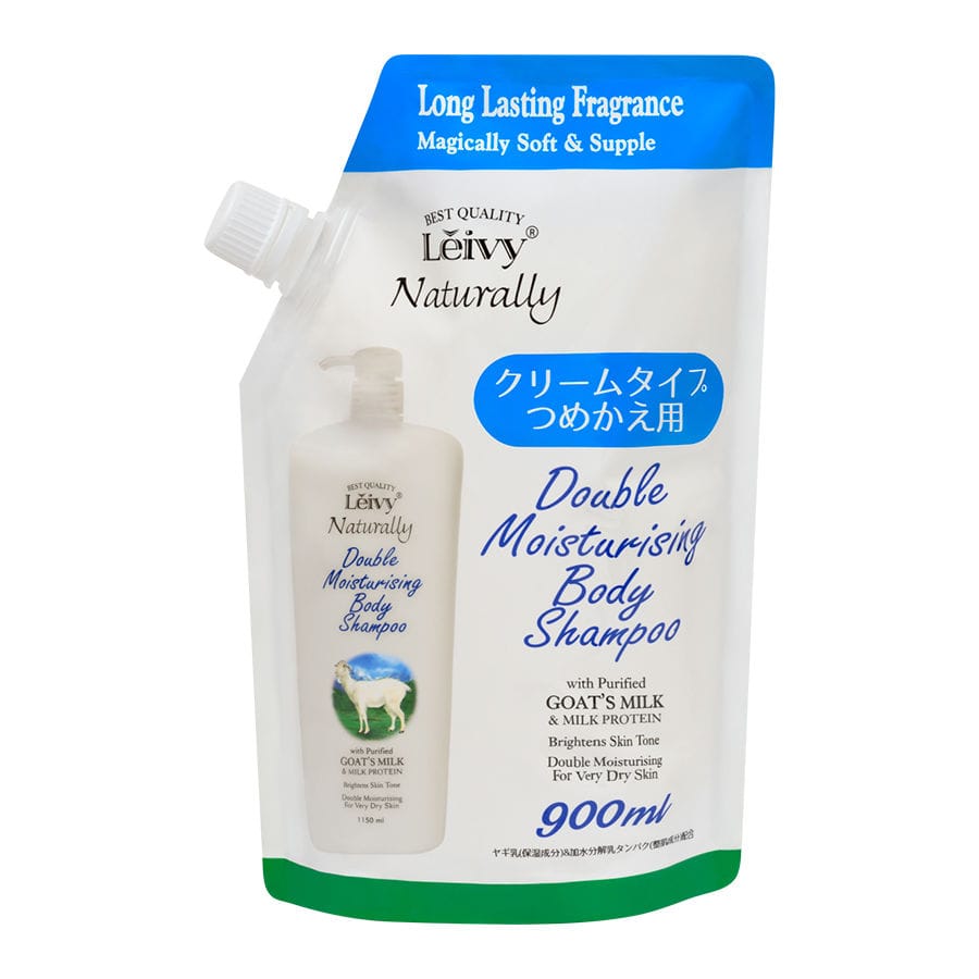 レイヴィ ボディシャンプー ゴートミルク&ミルクプロテイン 詰替用 900mL