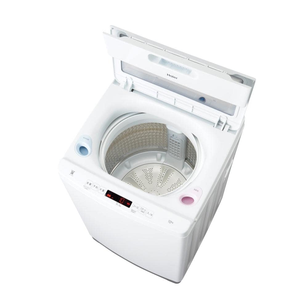 ハイアール　全自動洗濯機　１０ｋｇ　ホワイト　ＪＷ－Ｈ１００Ａ（Ｗ）