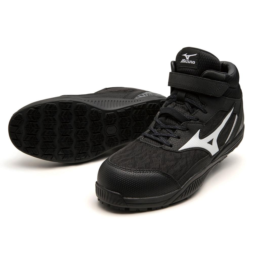 ミズノ　安全靴　ＡＬＭＩＧＨＴＹ　ＳＤ２　１３Ｈ　ブラックホワイト　２６．０ｃｍ