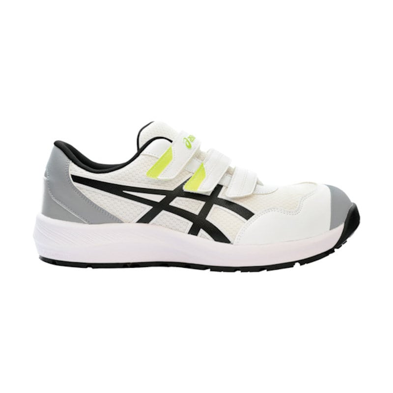アシックス　安全靴　ウィンジョブ　ＣＰ２１５　ホワイトＸブラック　２５．０ｃｍ