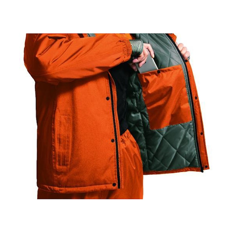 マック　サーモセイバー防水防寒スーツ　ハードモデル　オレンジ　Ｌ