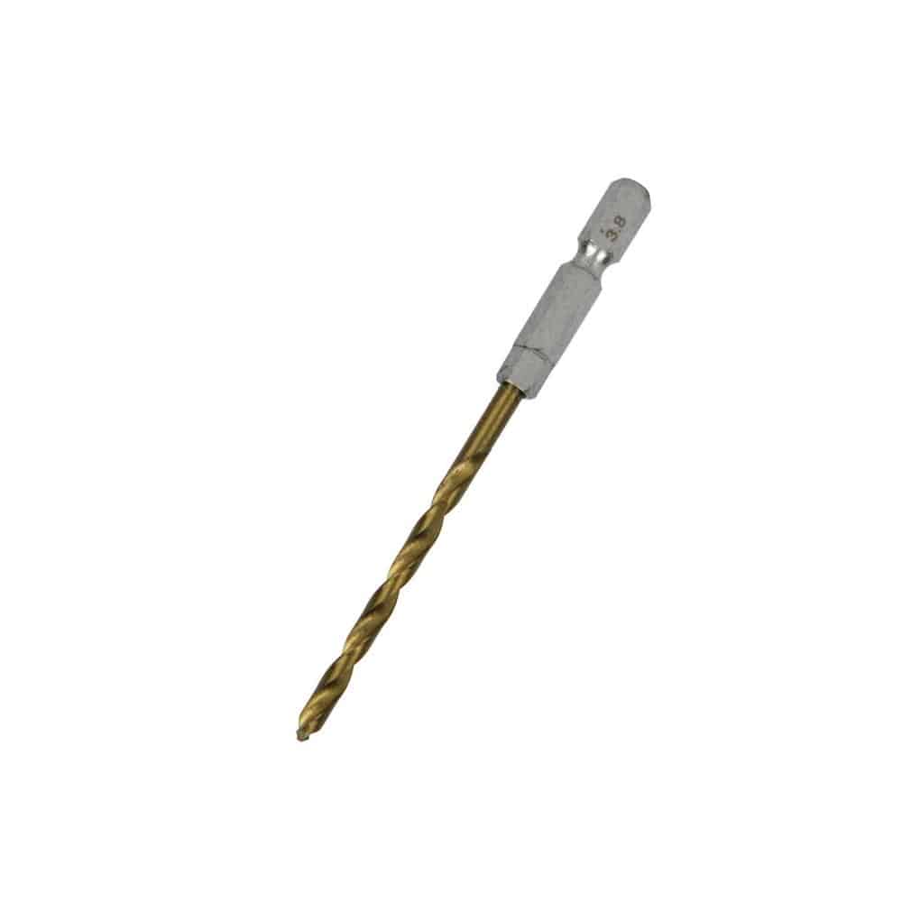 藤原産業　ＳＫ１１　六角軸Ｔｉｎ鉄ドリル　適長（ノーマル）　普通サイズ　３．８ｍｍ