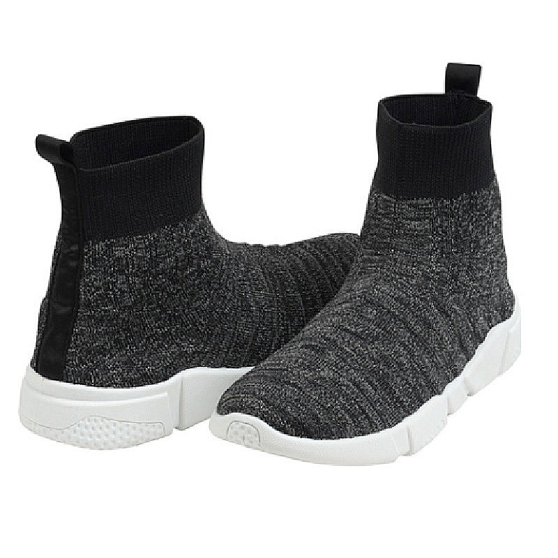 カジメイク　ＧＩＬＩＯ　フィットシューズ　６４１０　杢グレー　２６．５ｃｍ