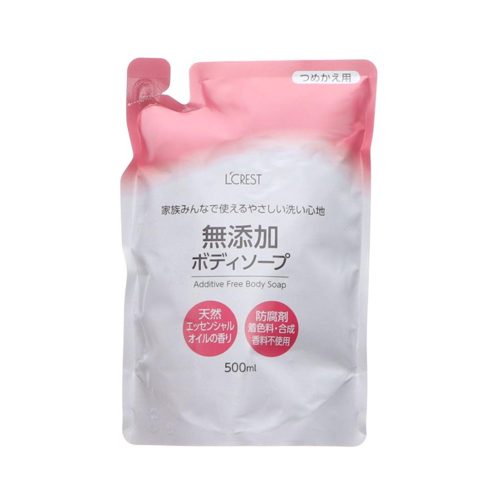 L’CREST(ルクレスト) 無添加ボディソープ 詰替用 500mL