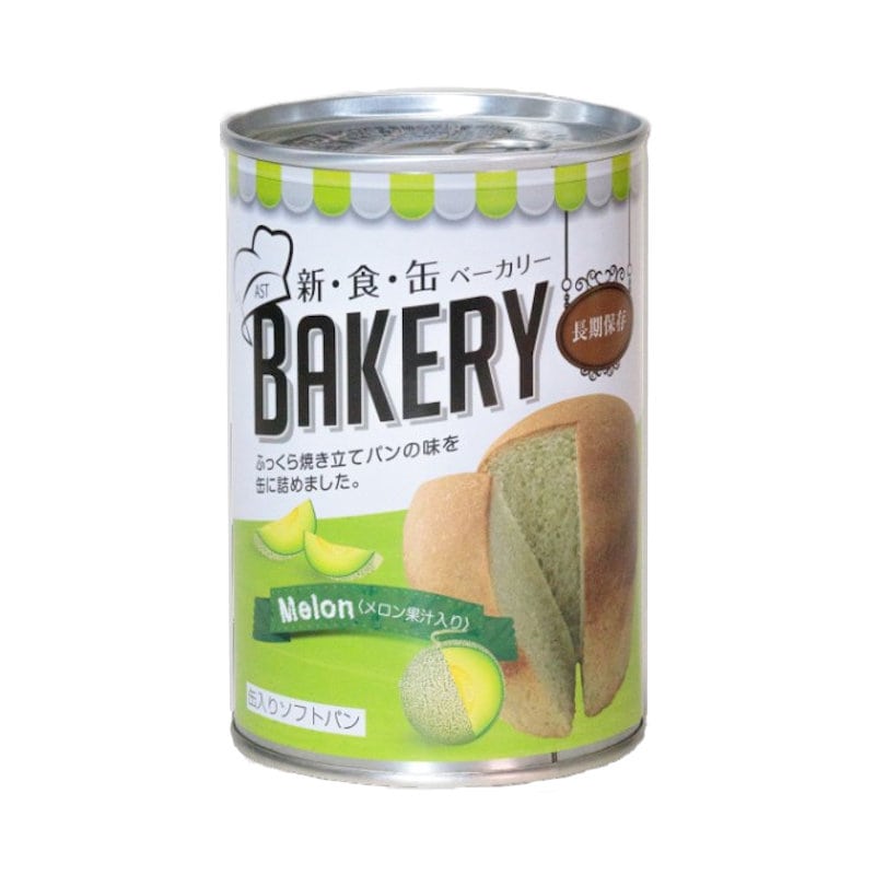 アスト 5年保存!新食感ベーカリー 缶入りソフトパン メロン 100g