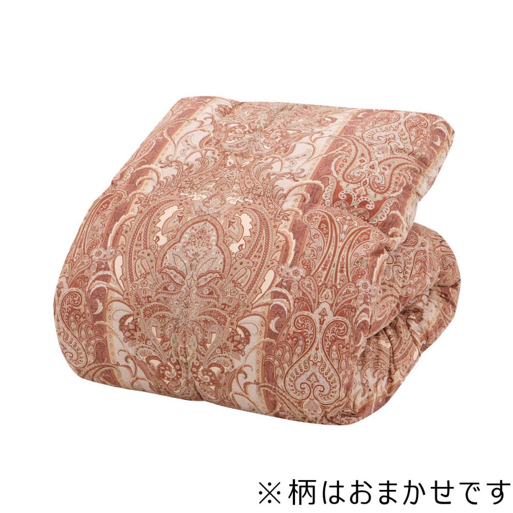 昭和西川 羽毛掛布団 ホワイトダックダウン90％ 1．3kg ピンク系 