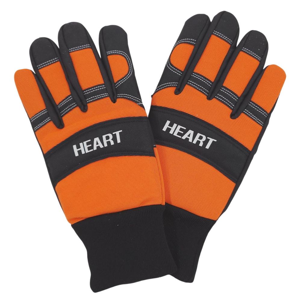 HEART 極 振動軽減チェーンソー用グローブ フリーサイズ(M~L相当)