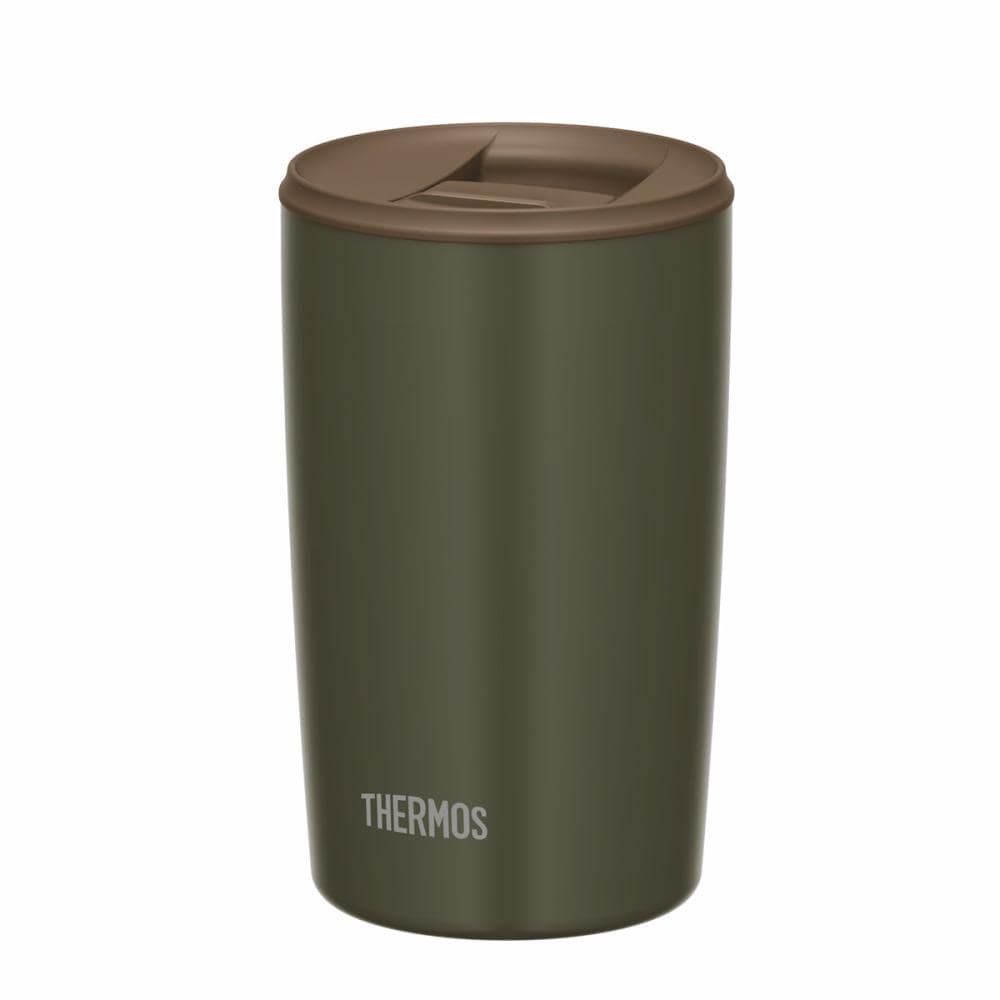 サーモス 真空断熱タンブラー 400mL JDP-401 フォレストグリーン