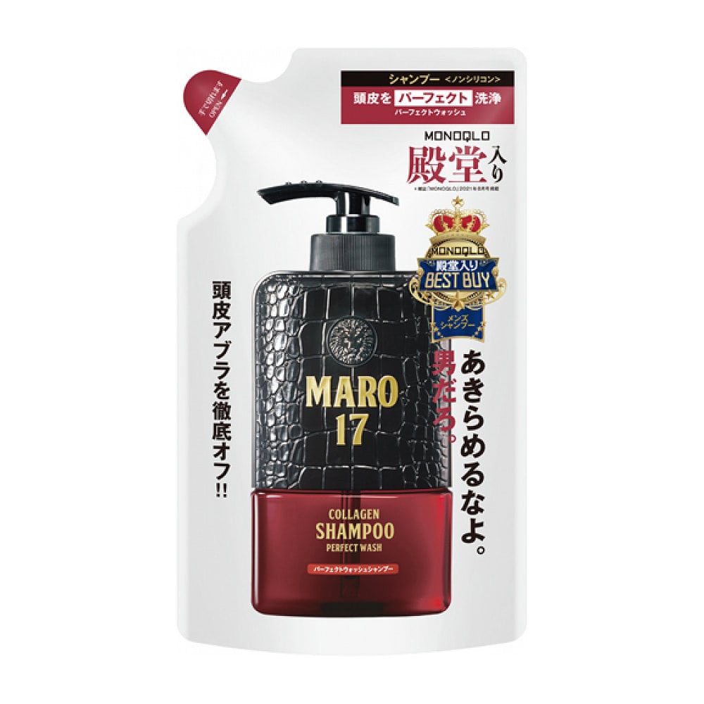 ネイチャーラボ MARO17 コラーゲンシャンプー パーフェクトウォッシュ 詰替用 300mL