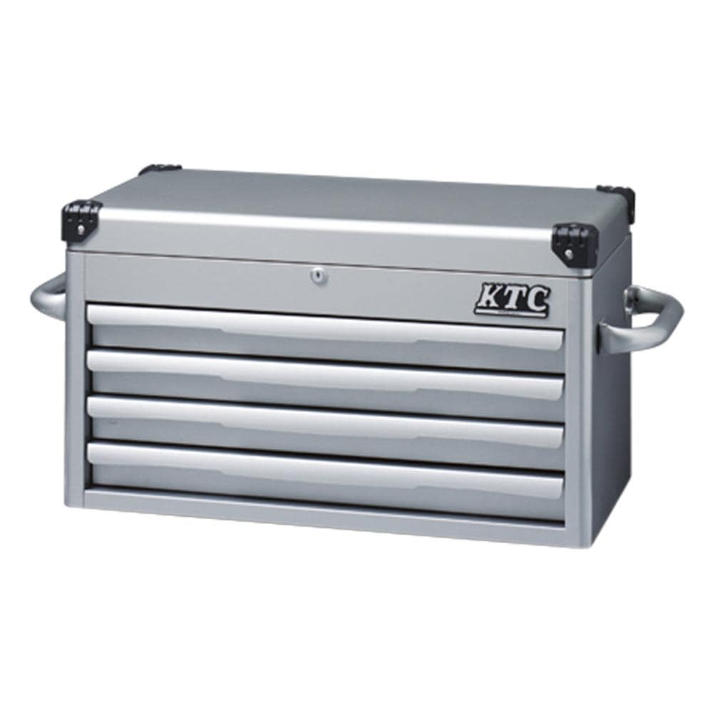 京都機械工具 KTC トップチェスト(4段4引出し) シルバー EKR-1004