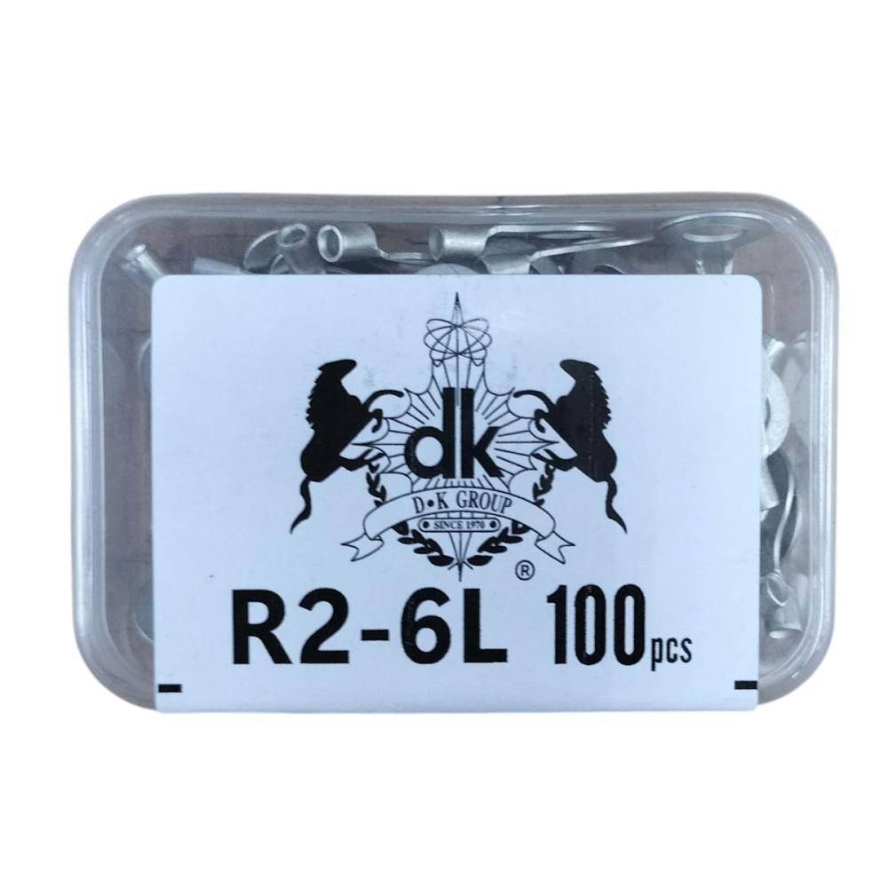 デンカエレクトロン　丸型圧着端子　Ｒ２－６Ｌ　１００個入り