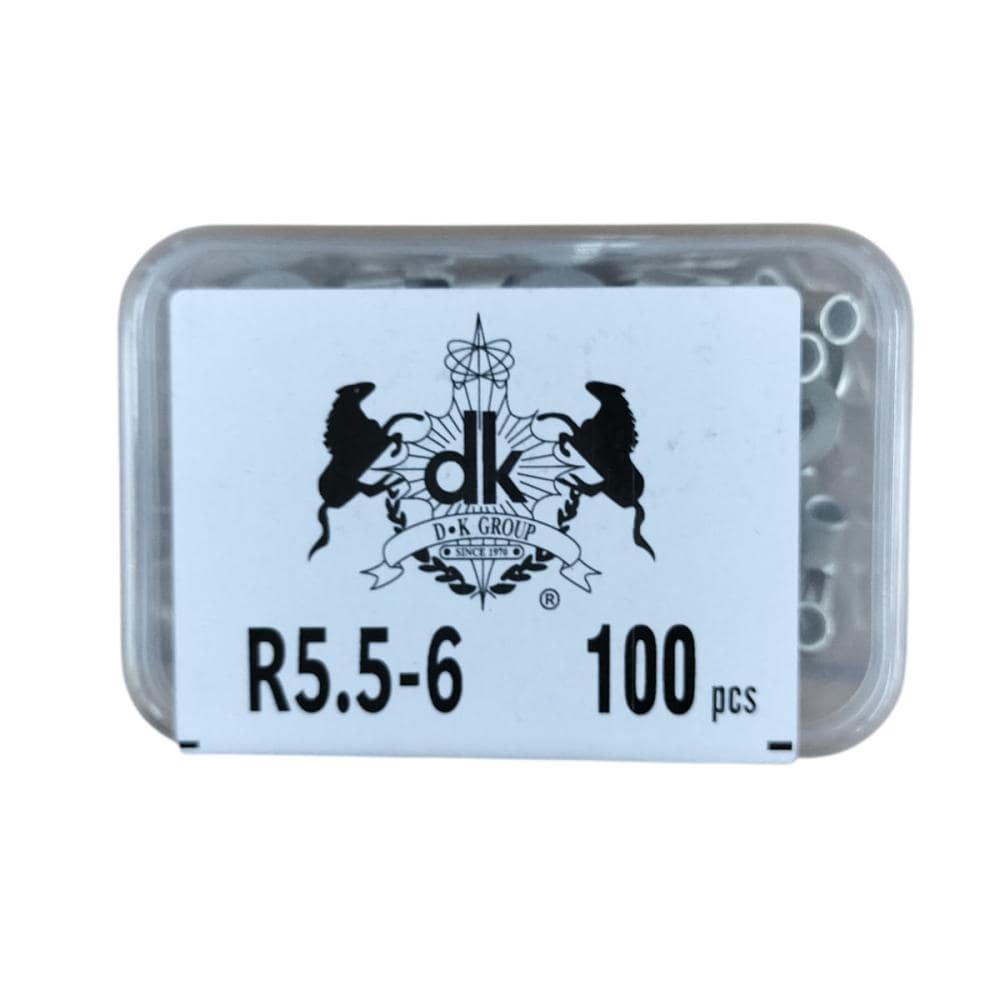 デンカエレクトロン　丸型圧着端子　Ｒ５．５－６　１００個入り