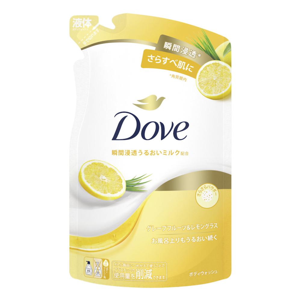 ユニリーバ　ダヴボディウォッシュ　グレープフルーツ＆レモングラス　詰替用　３３０ｇ