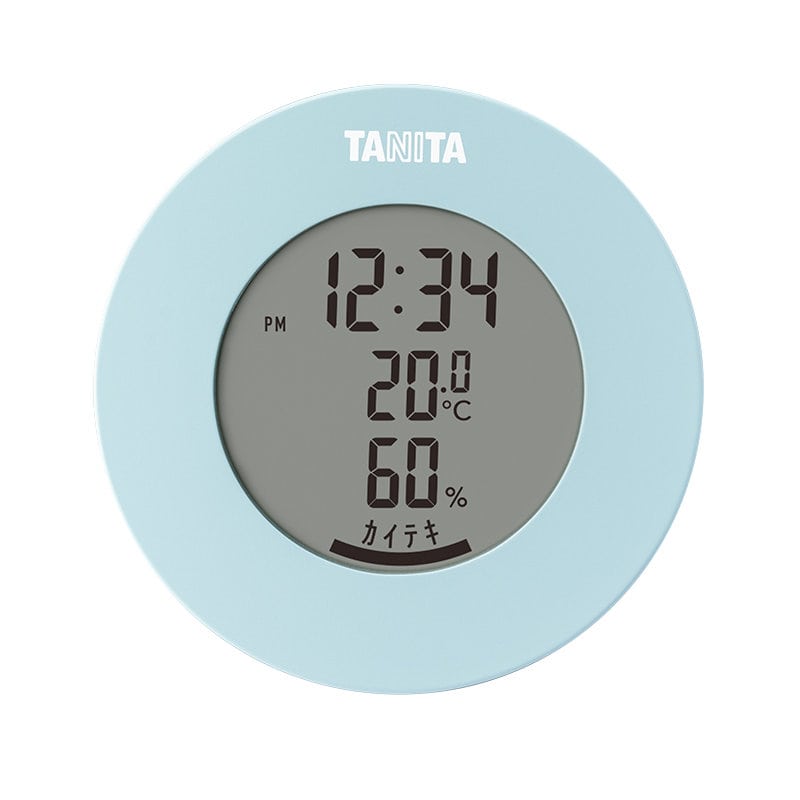 タニタ　デジタル温湿度計　ライトブルー　ＴＴ５８５ＢＬ