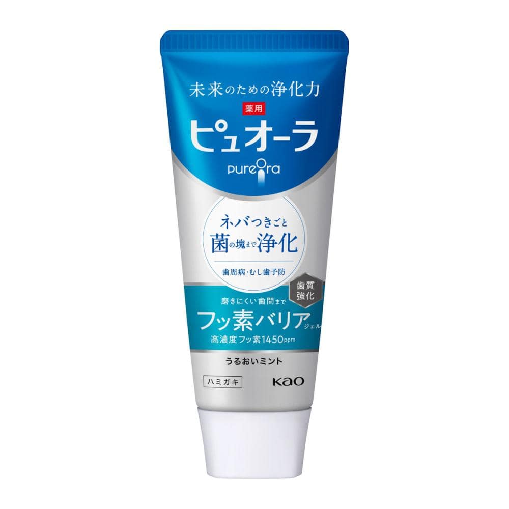 花王 薬用ピュオーラ バリアジェル ハミガキ 115g