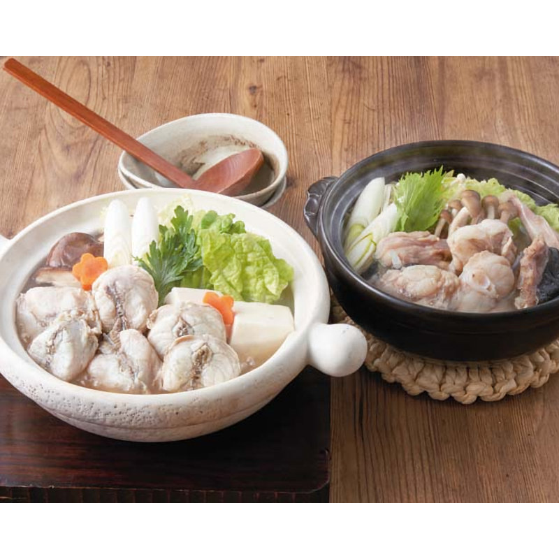 【25年お歳暮】ふぐとあんこう鍋の味比べセット Y25-5【注文期限12月14日】