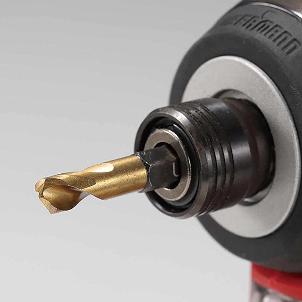 Ｋ＋ＧＥＡＲ　超短六角軸鉄工ドリル　チタンコーティング　６．０ｍｍ