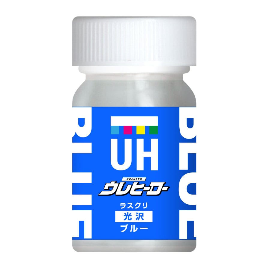 斎藤塗料 ウレヒーロー ラスクリ 1008 15ml ブルー