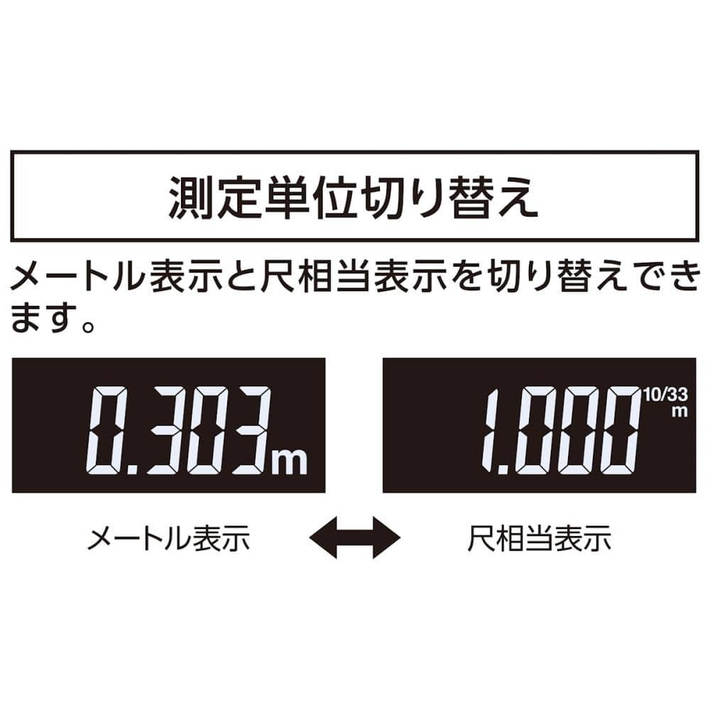シンワ測定　レーザー距離計　ＬーＭｅａｓｕｒｅ　ＢＫ　５０　７８１６３