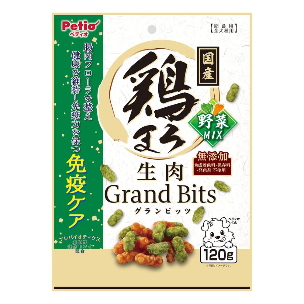 鶏まろ　無添加　生肉グランビッツ　野菜ミックス　１２０ｇ