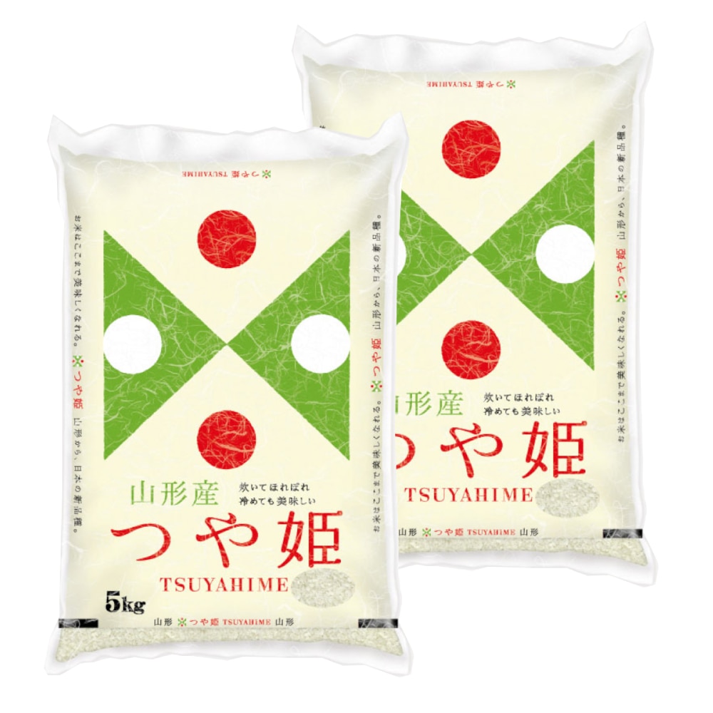 令和７年度　山形県産つや姫　精米１０ｋｇ（５ｋｇ×２）