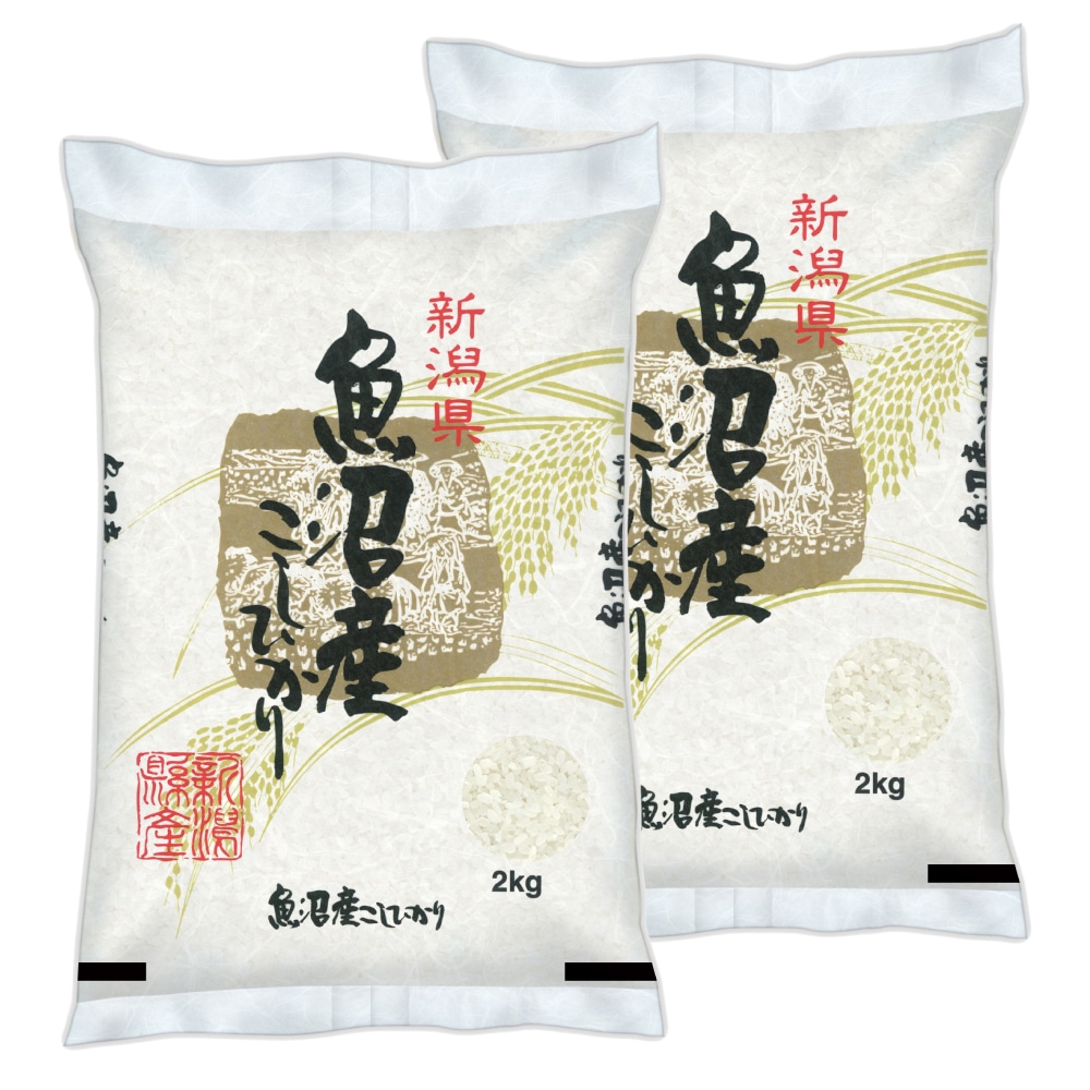 令和7年度 新潟県魚沼産コシヒカリ 精米4kg(2kg×2)