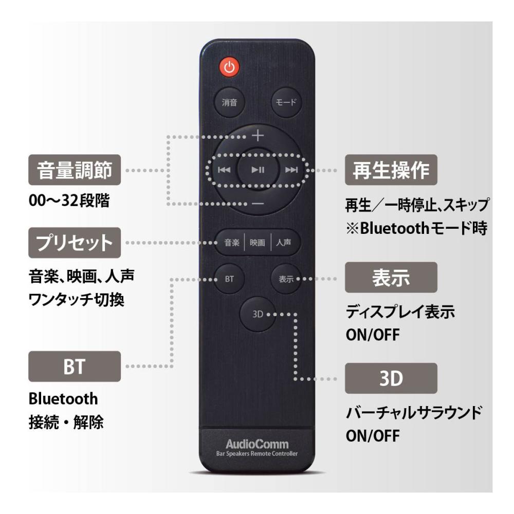 オーム電機　バースピーカー　Ｌ　２１４０