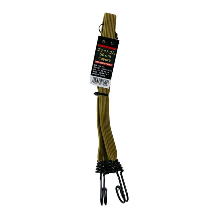 三友産業　フラットゴム　１９ｍｍ×５０ｃｍ　コヨーテ