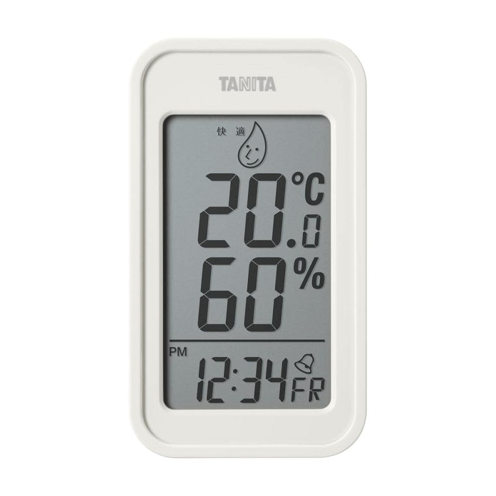 タニタ　デジタル温湿度計　アイボリー　ＴＴ５８９ＩＶ