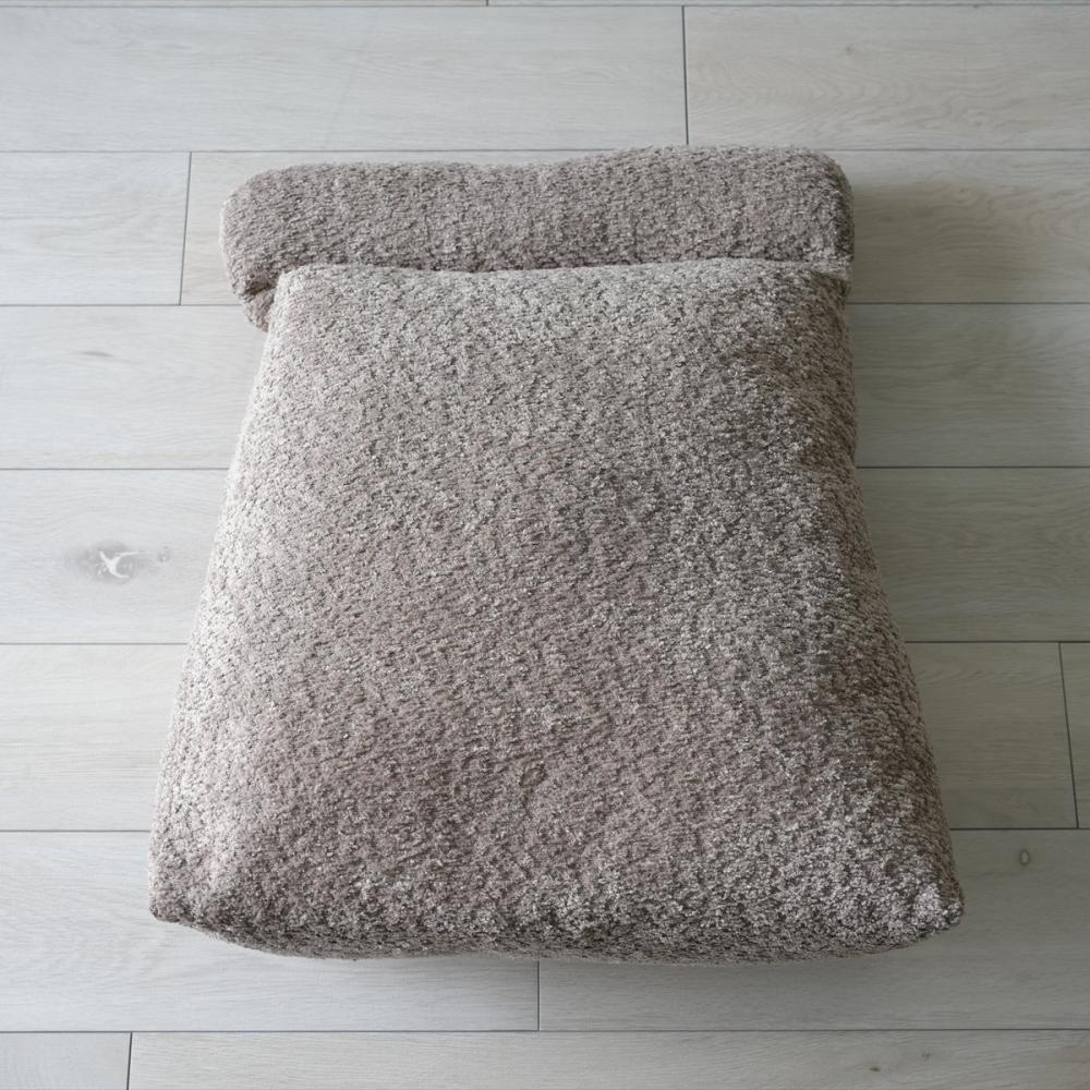 イケヒコ　ソファー用枕付き背もたれクッション　ラクーサ　ベージュ　５０×２０×５５ｃｍ