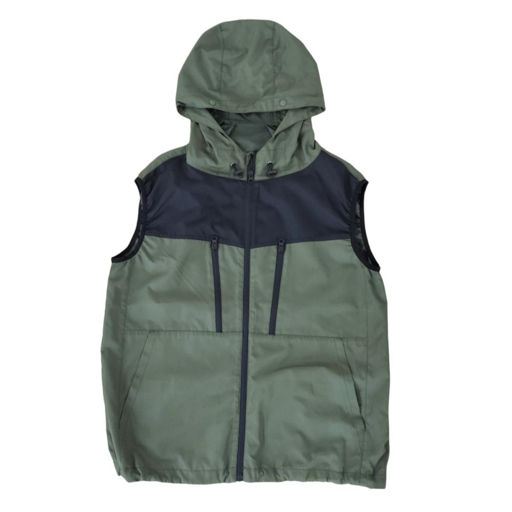 ＳＯＬＶＩＣ（ソルビック）　ファン取付用ウェア　フードベスト　カーキ　ＬＬ