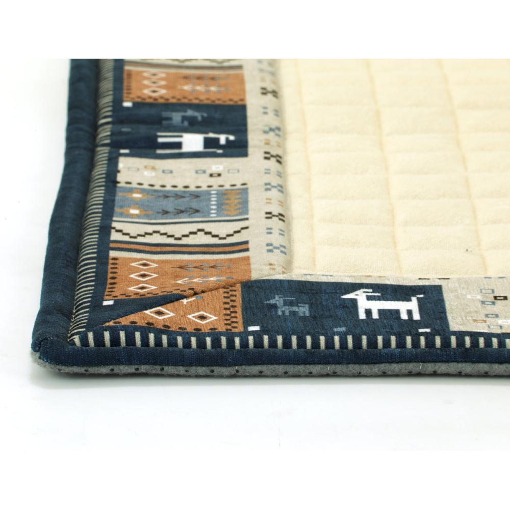 アテーナライフ　綿パイルラグ　ギャベ　２００×２４０ｃｍ　約３畳