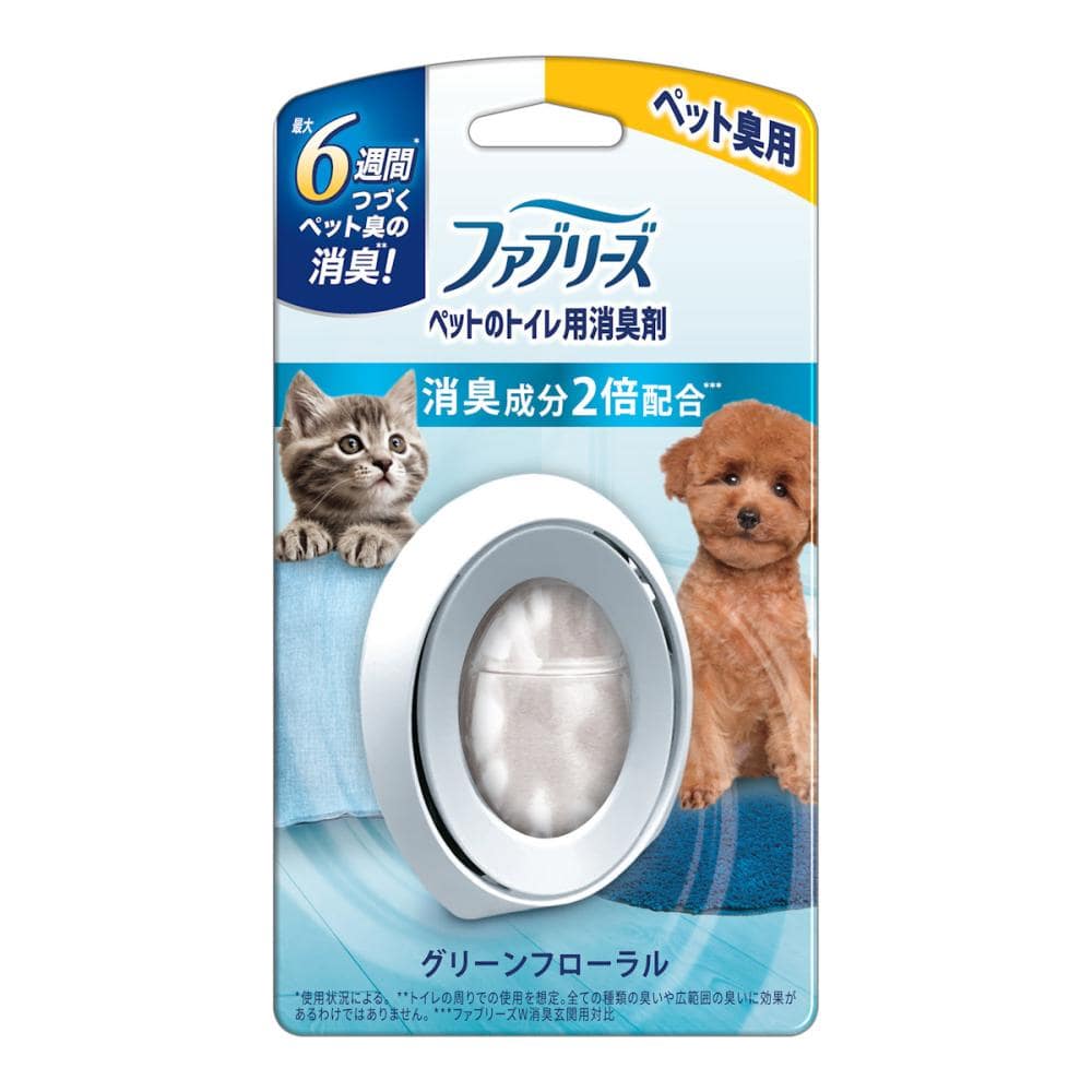 Ｐ＆Ｇ　ファブリーズＷ消臭　ペットのトイレ用消臭剤　クリーンフローラル　７ｍＬ