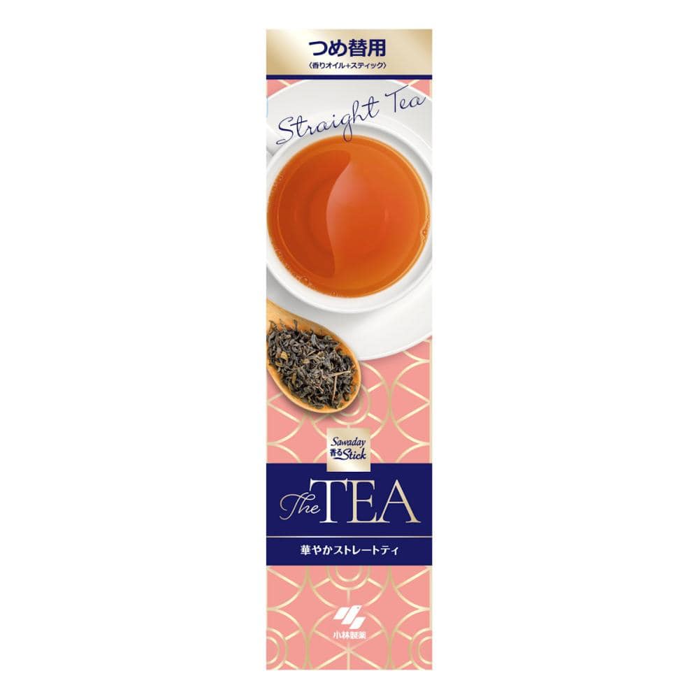 小林製薬　サワデー香るスティック　ＴＥＡ　華やかイングリッシュストレートティー　詰替用　７０ｍＬ