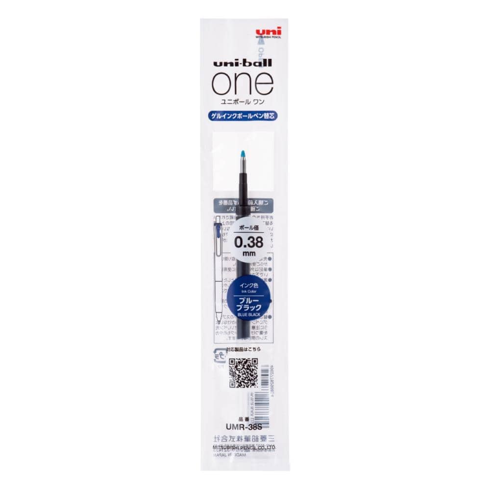 三菱　ユニボールＯＮＥ　替芯　０．３８ｍｍ　ブルーブラック