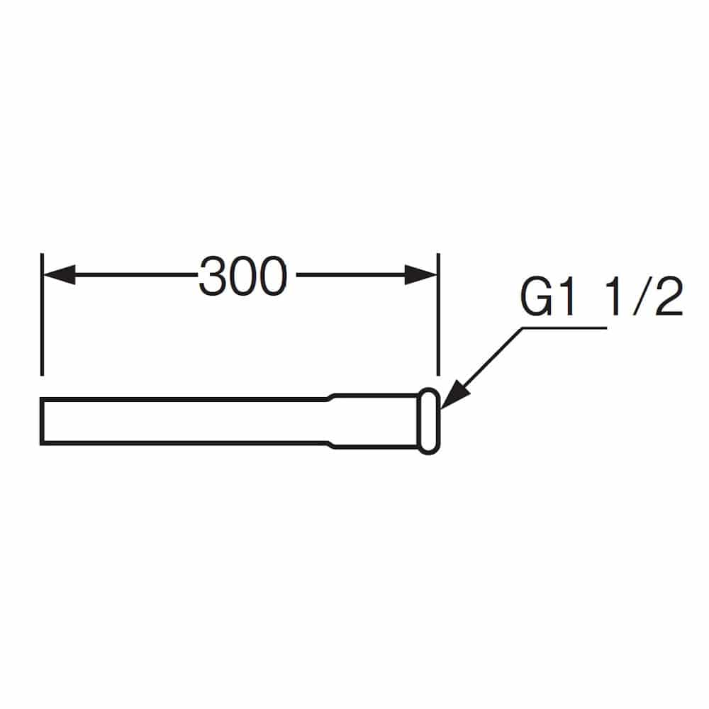 ＳＡＮＥＩ（サンエイ）床フランジ小便器用　床・壁兼用　Ｈ８０－１４－５０