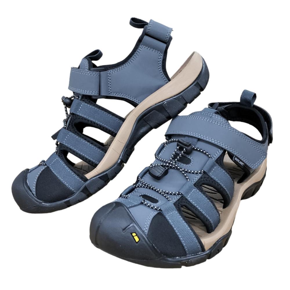 ＳＯＬＶＩＣ（ソルビック）　アウトドアサンダル　グレー　Ｍ　２４．５～２５ｃｍ