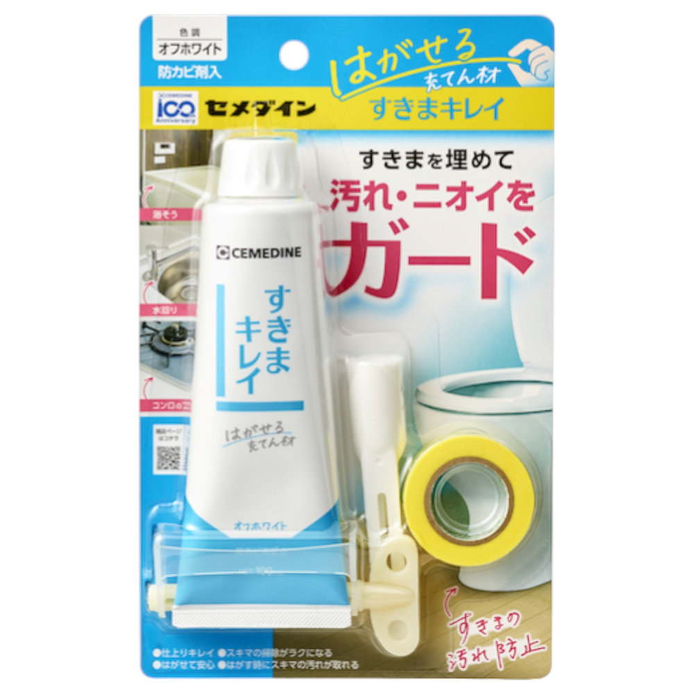 セメダイン すきまキレイ オフホワイト P-100ML HS-001