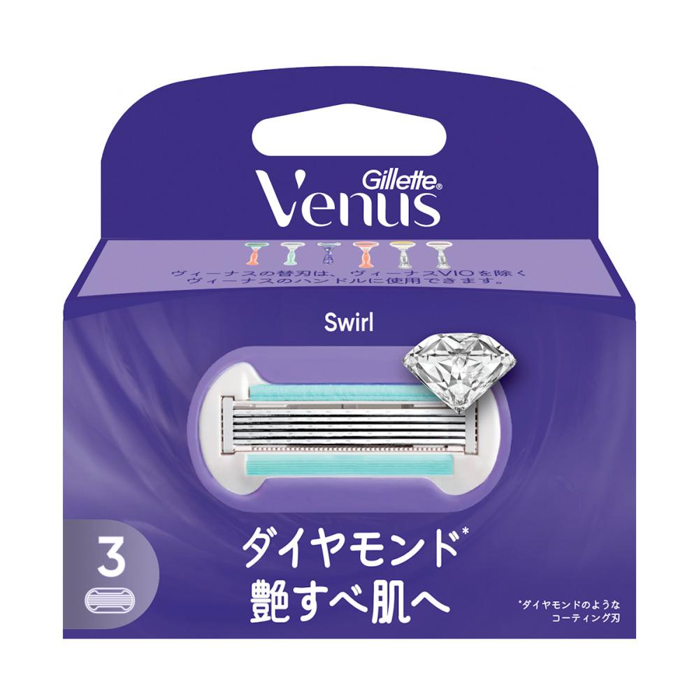 P&G ジレット ヴィーナス 艶すべ肌 替刃3個入り