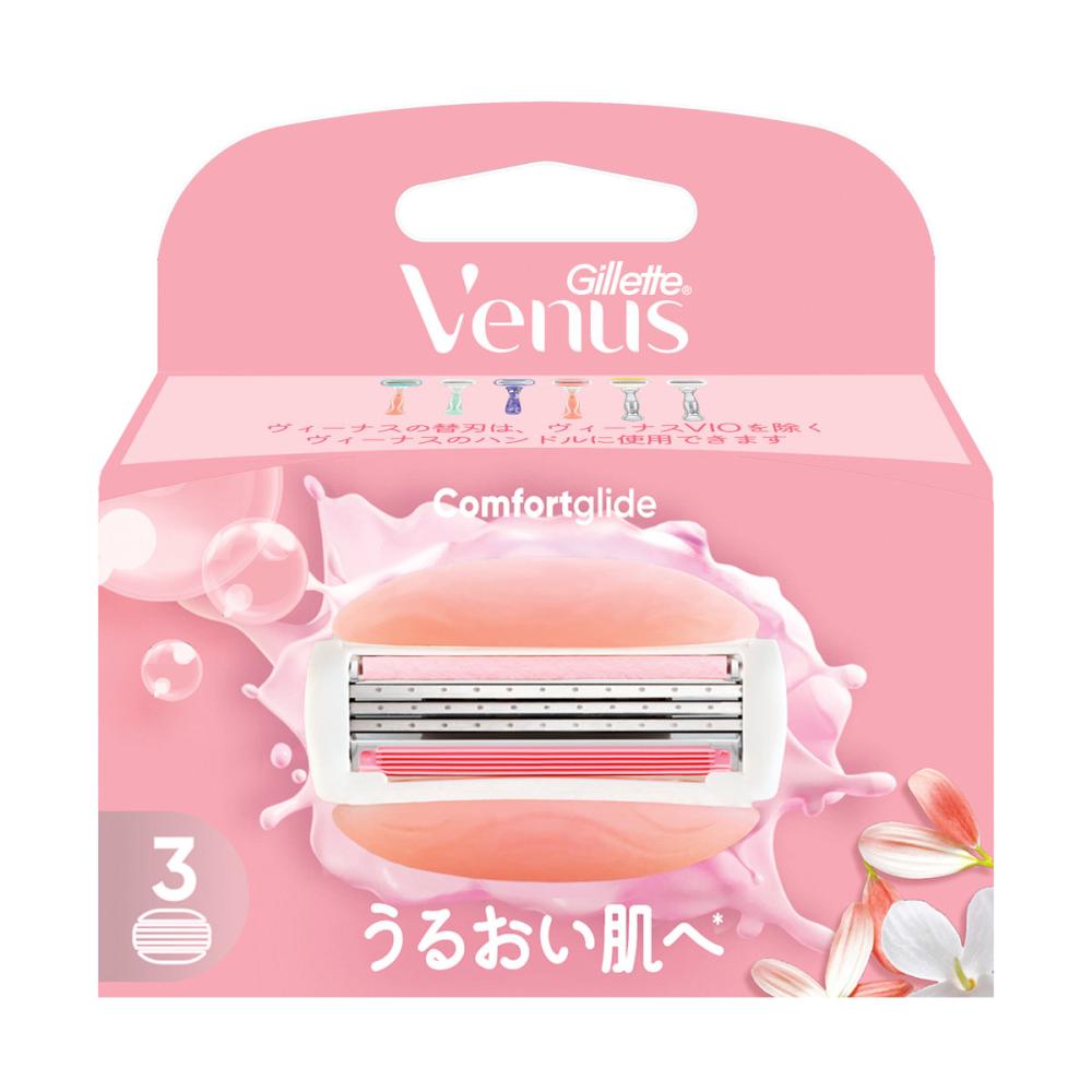 P&G ジレット ヴィーナス コンフォートグライド ホワイトティーの香り 替刃 3個入り
