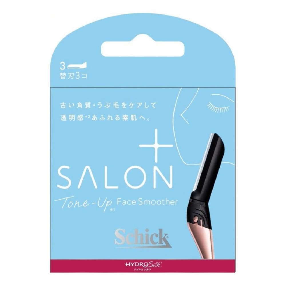 シック・ジャパン ハイドロシルク サロンプラストーンアップフェイススムーサー 替刃 3個入り