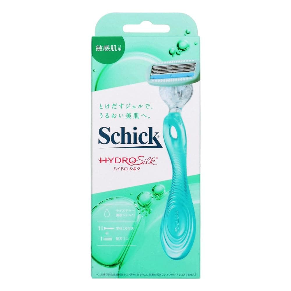 シック・ジャパン ハイドロシルク 敏感肌用 ホルダー(刃付き)+替刃1個入り