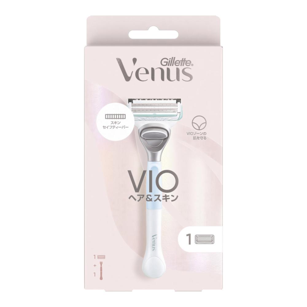 P&G ジレット ヴィーナス VIOヘア&スキン カミソリホルダー+替刃1個